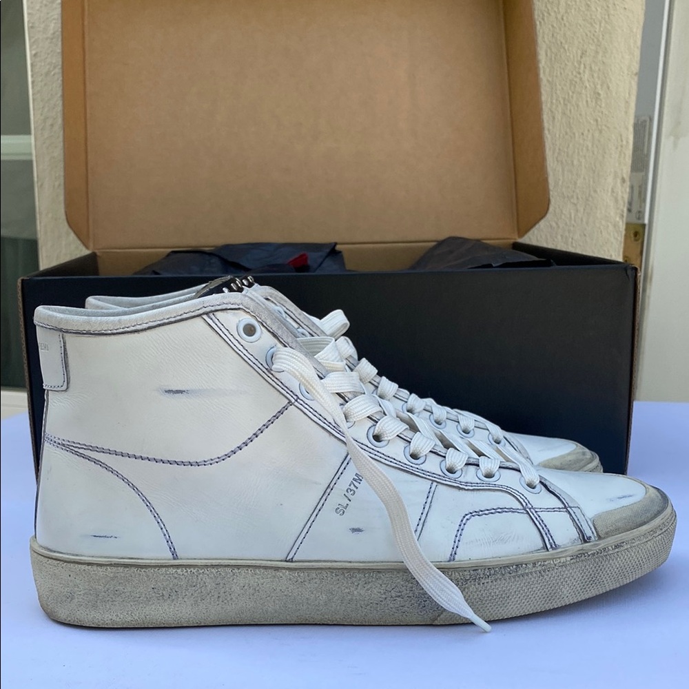 SAINT LAURENT High Top Sneakers - Picture 5 of 12